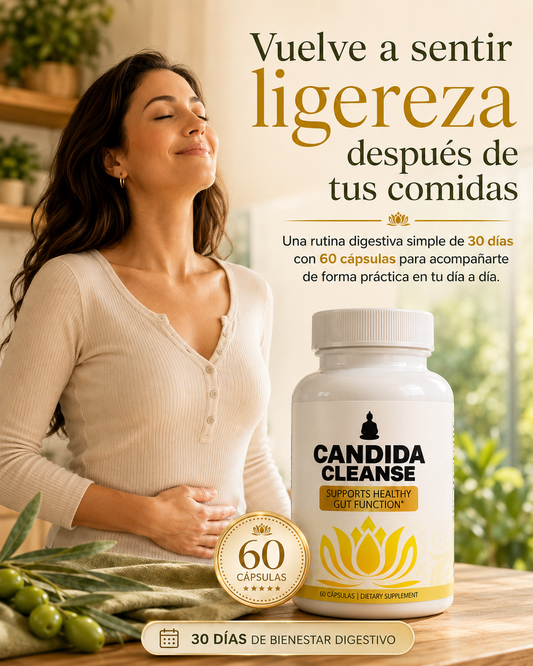 CANDIDA CLEANSE™ Combate el Hongo Candida — 60 CAPS